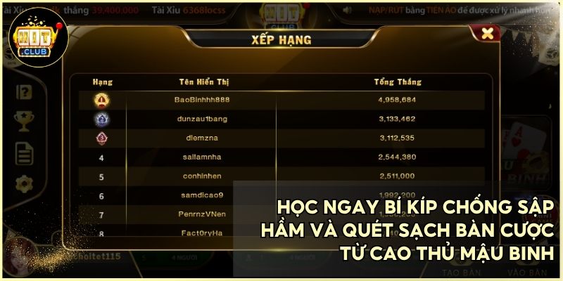 Áp dụng chiến thuật xếp bài thông minh giúp bạn tối ưu hóa lợi nhuận tại HITCLUB