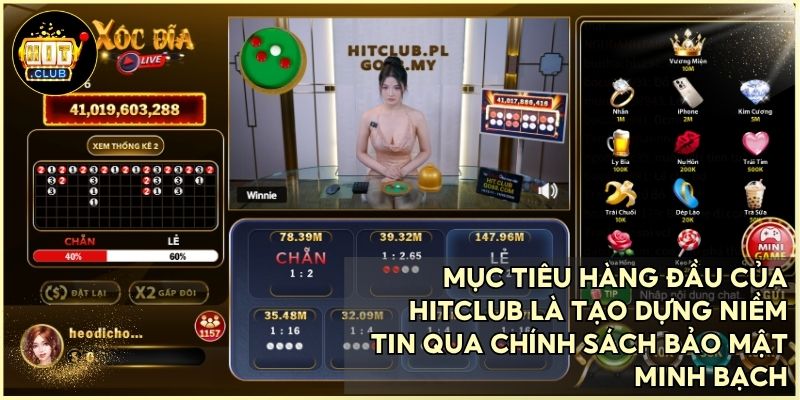 Chính Sách Bảo Mật HitClub – Cam Kết An Toàn Dữ Liệu Hội Viên 2026 1 HitClub cam kết bảo vệ quyền riêng tư và lợi ích hợp pháp của toàn thể hội viên
